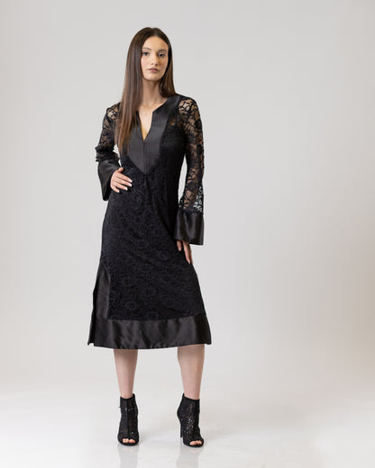 Midnight Lace Symphony Dress