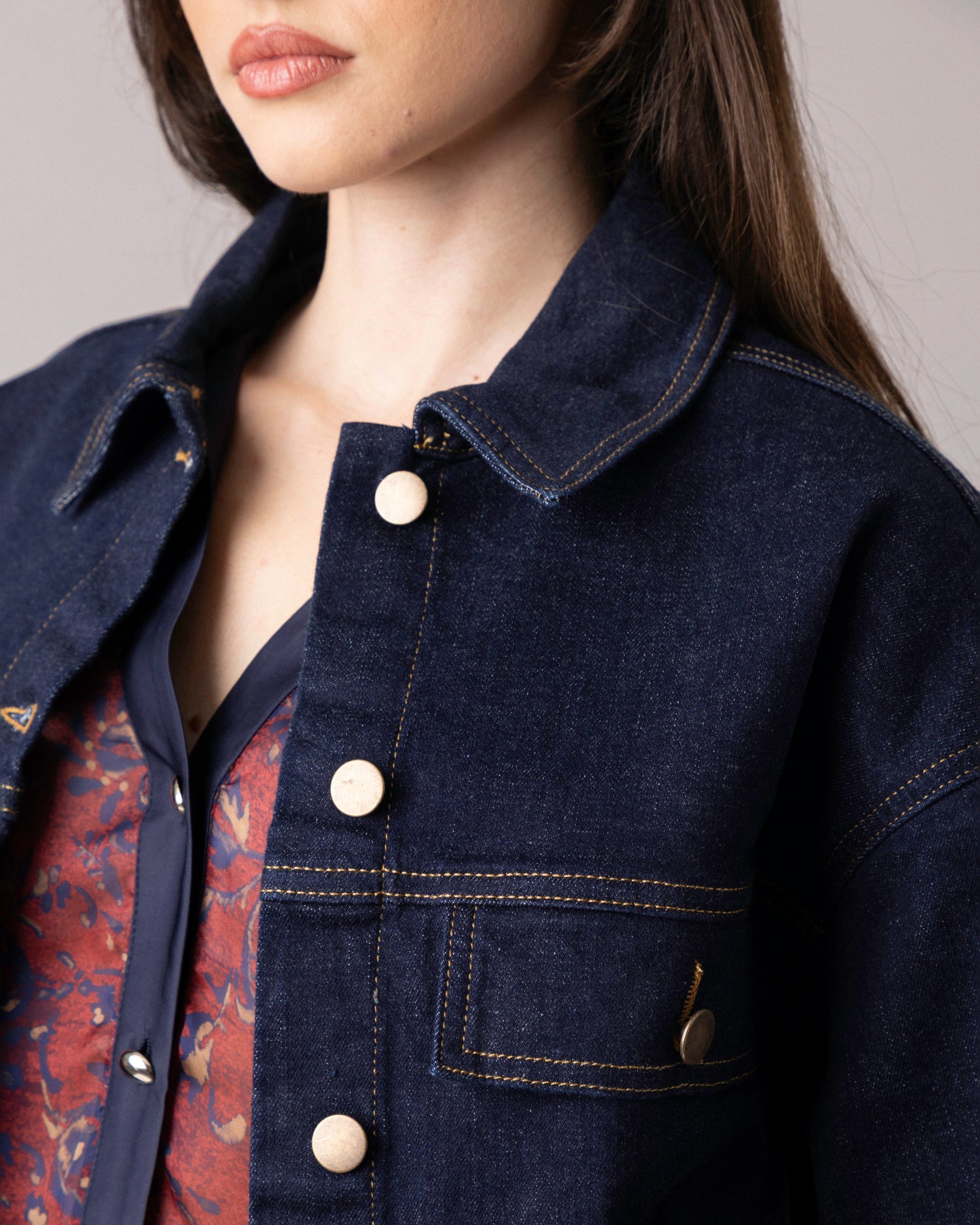 Structured Denim Jacket