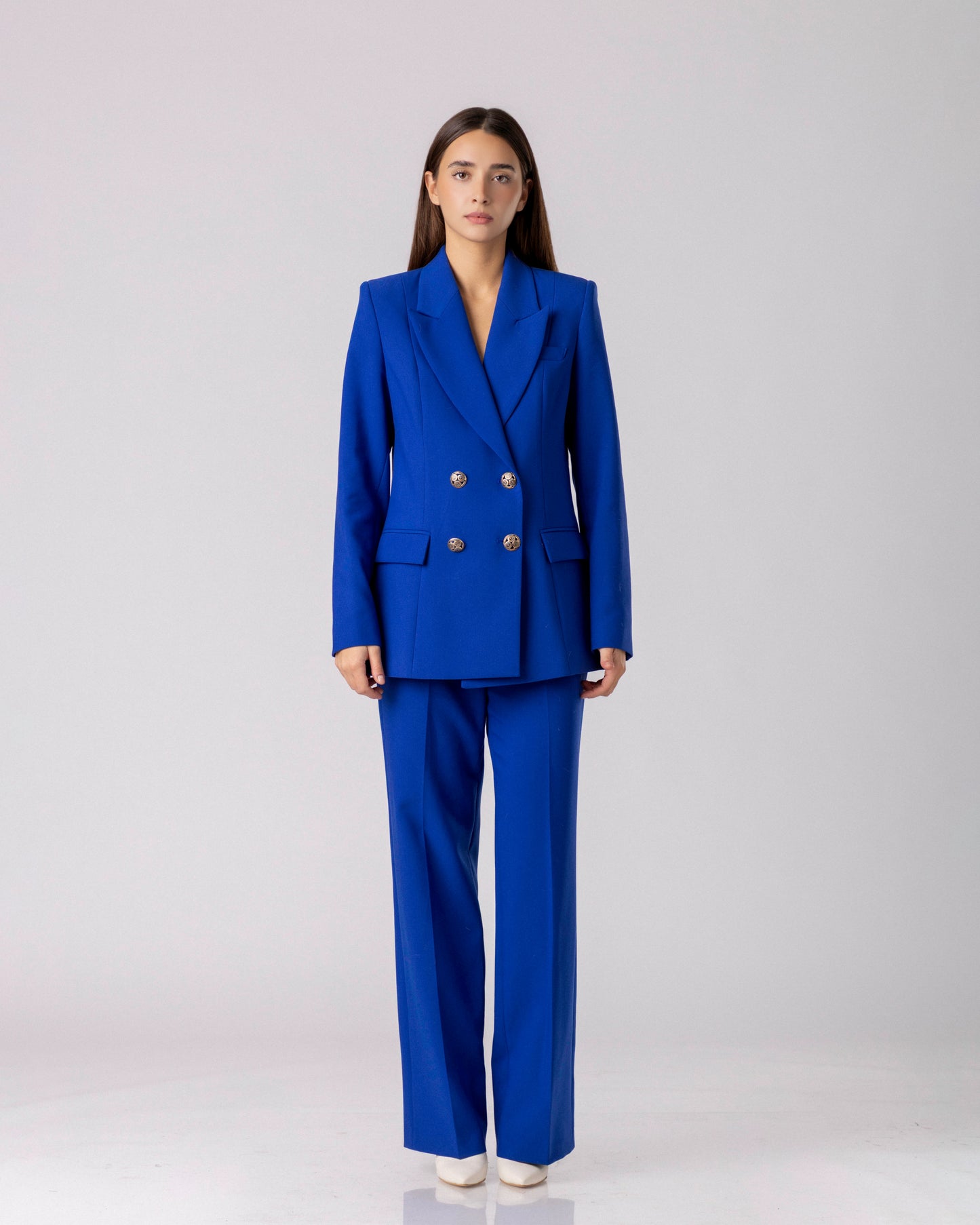 Power Structure Two-Piece Suit