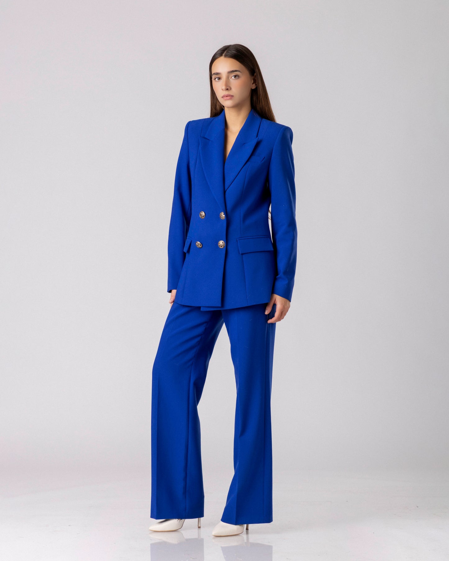 Power Structure Two-Piece Suit