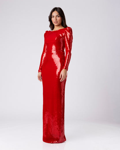 Calira Sequin Gown