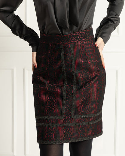 Refined Brocade Three Piece Set