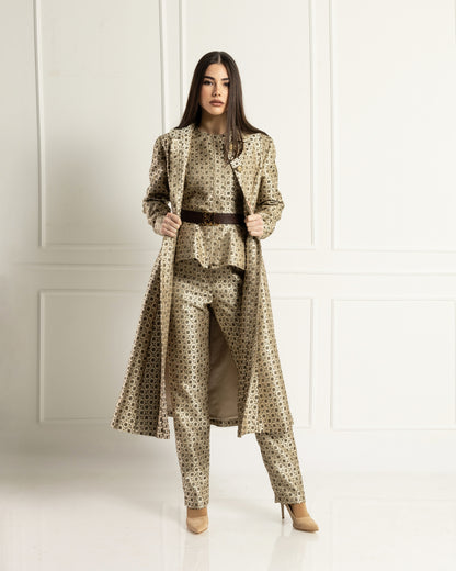 Radiance Brocade Three Piece Set