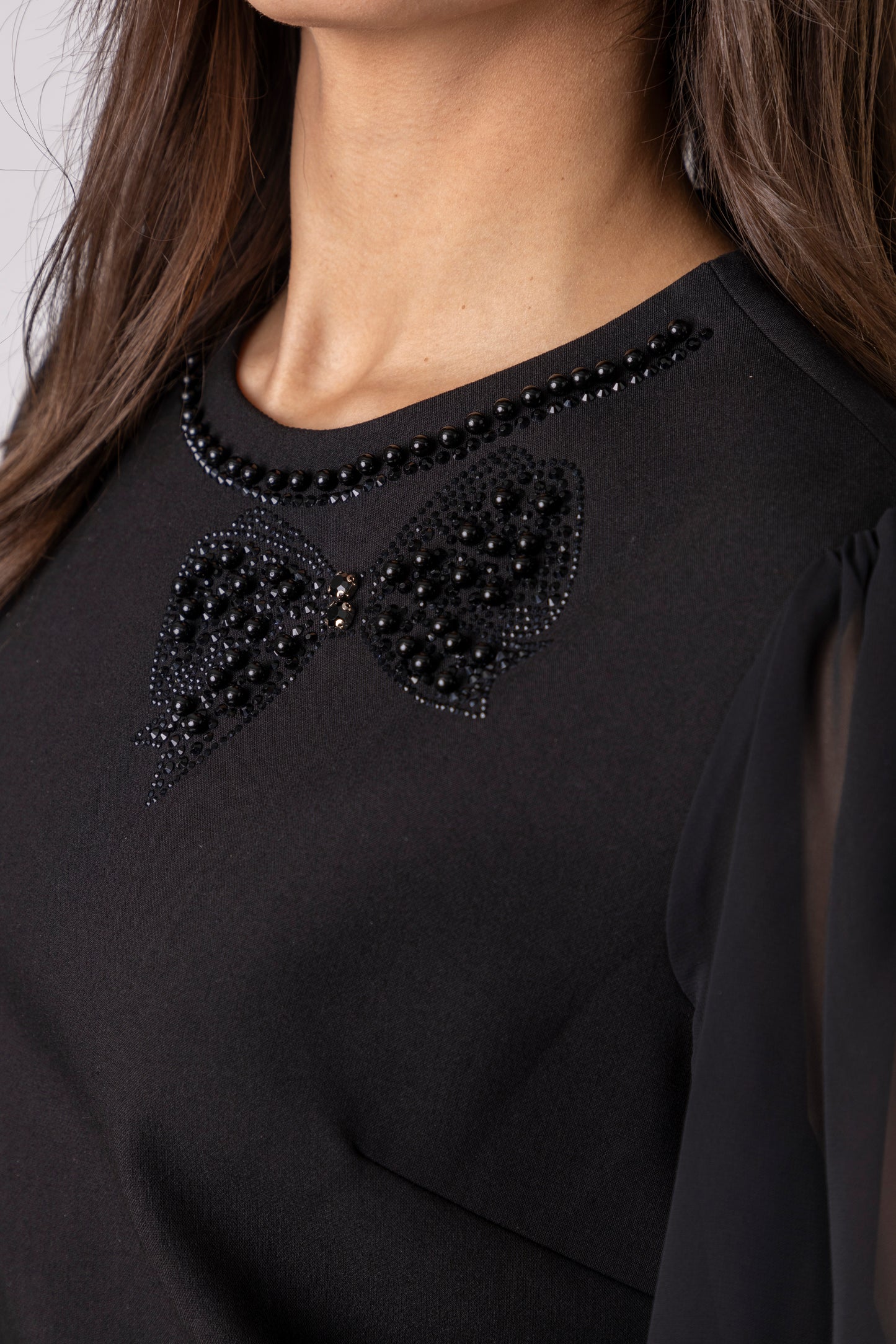 Norell Black Mini Dress