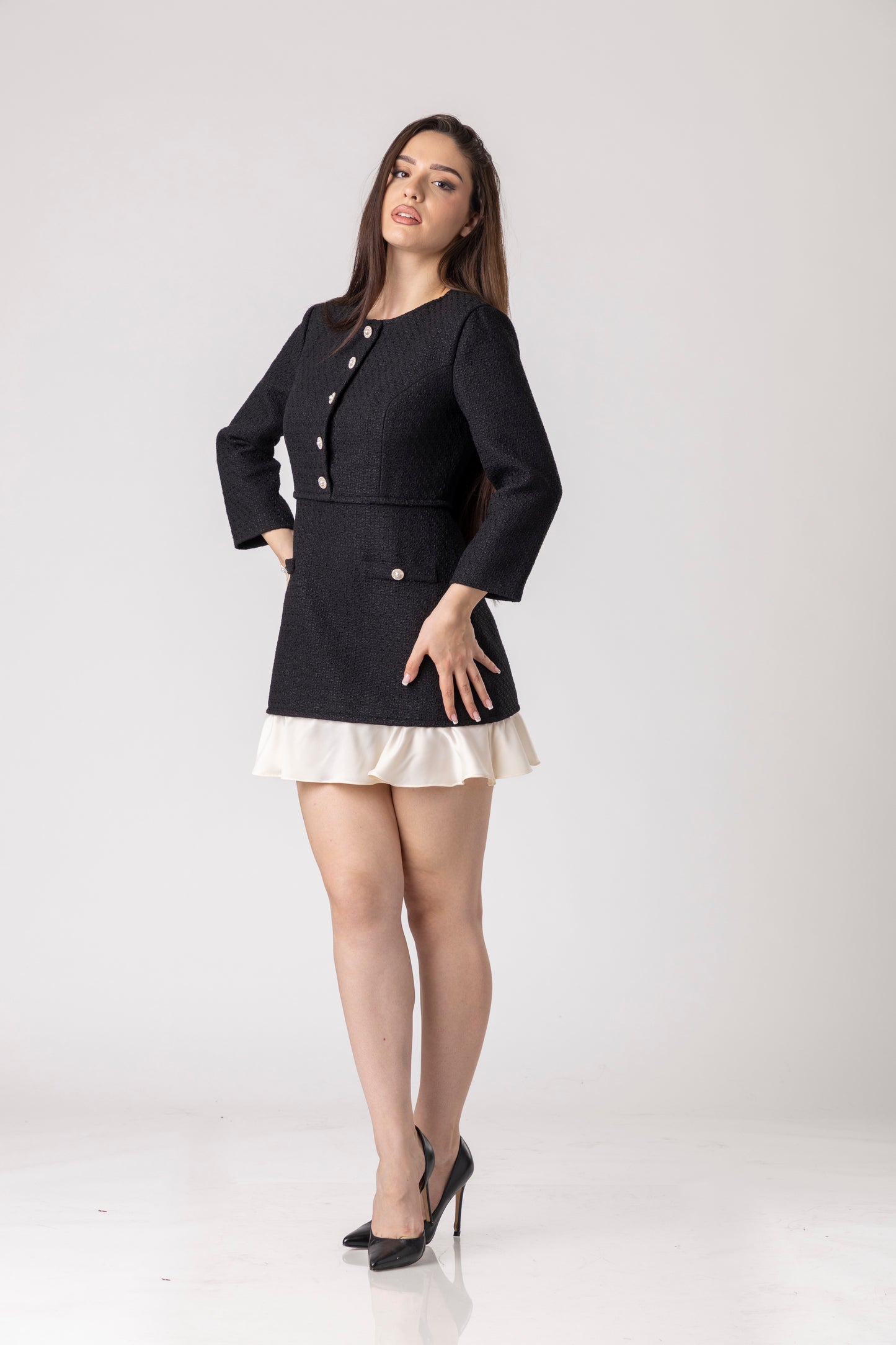 Lysera Structured Mini Dress