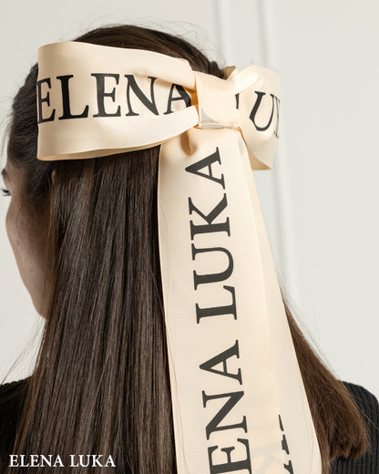 Signature ELENA LUKA Oversized Hair Bow