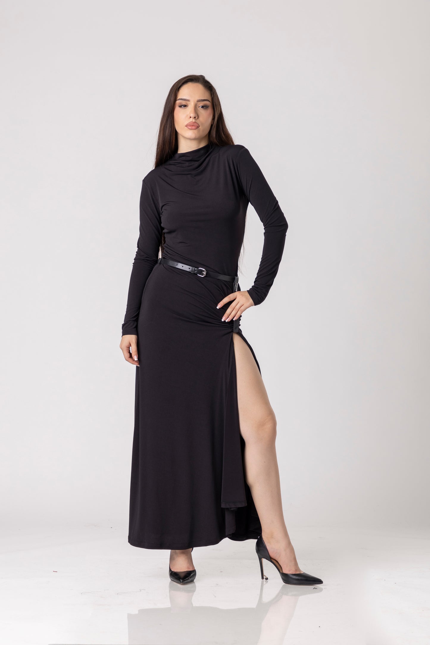 Revaine Midi Sculpted Dress