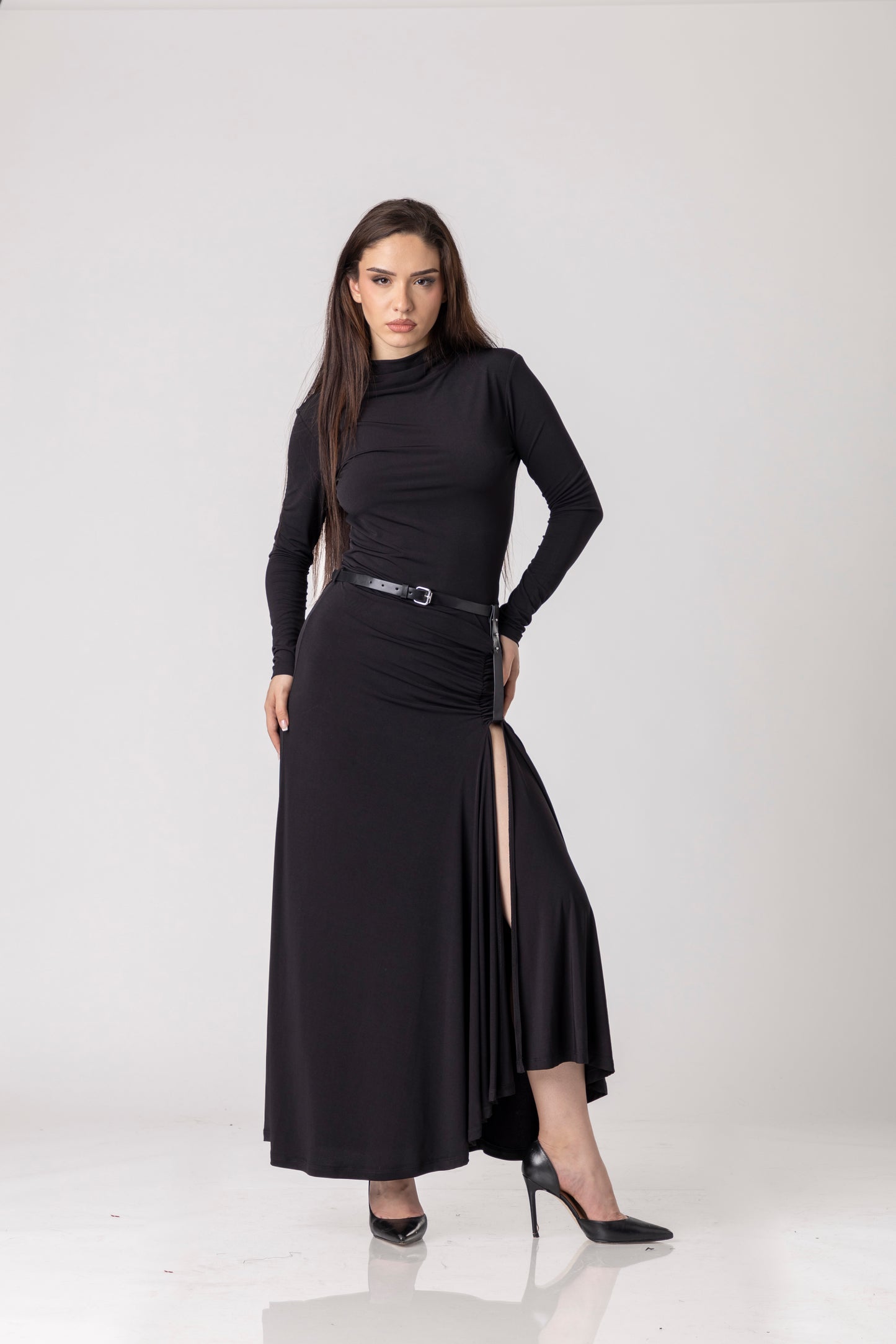 Revaine Midi Sculpted Dress