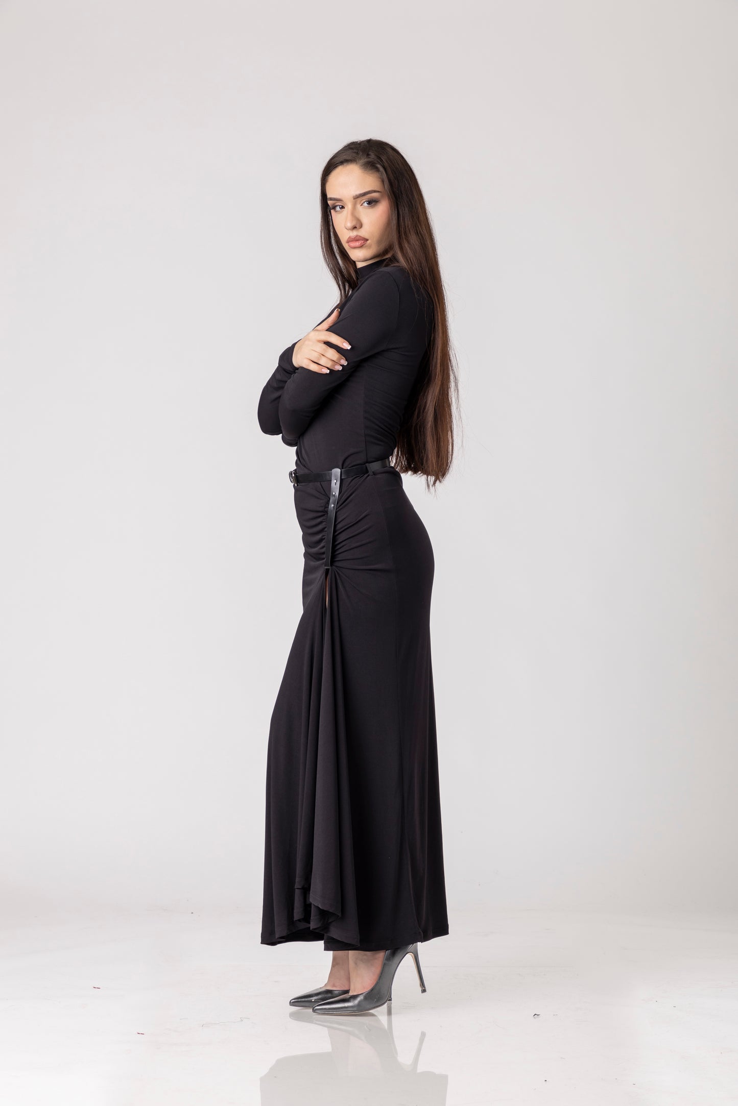Revaine Midi Sculpted Dress