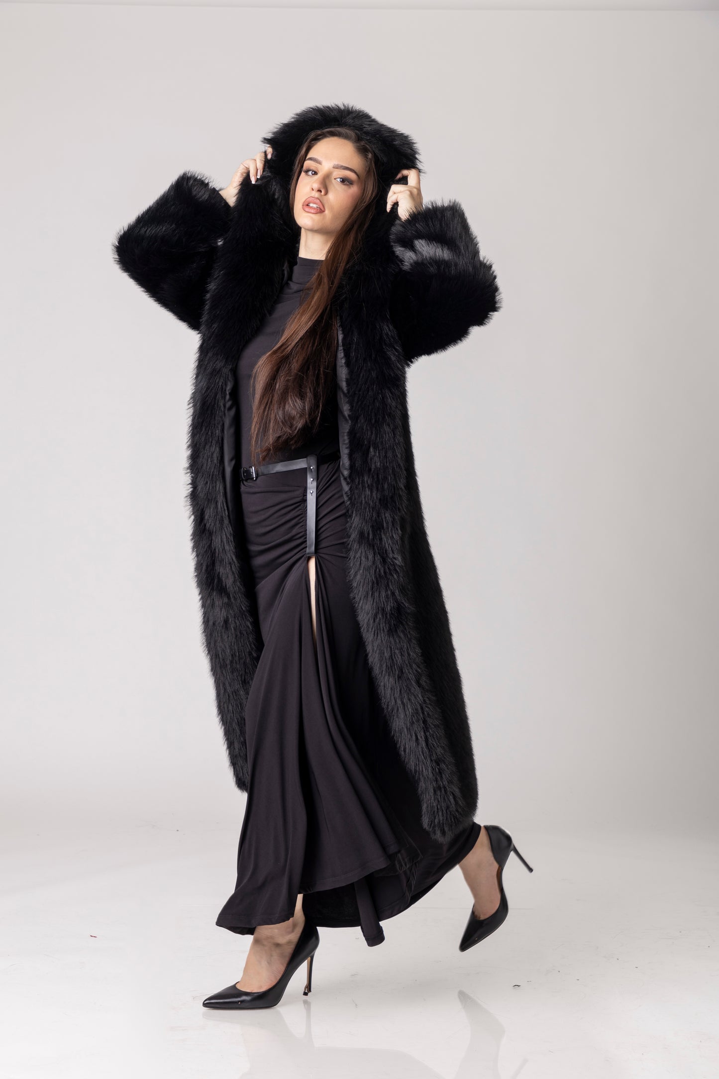 Noxer Faux-Fur Coat