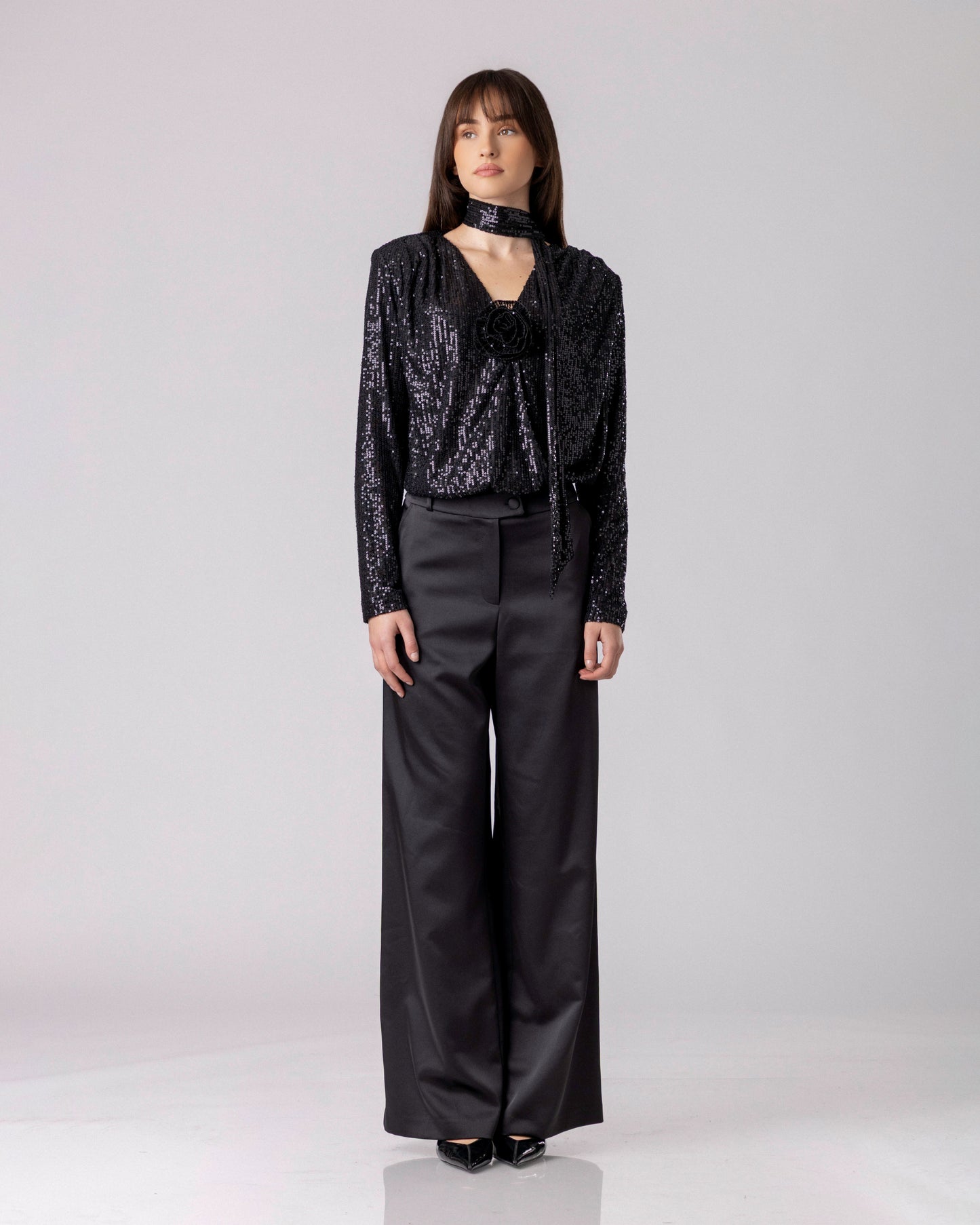 Nocturne Rose Blouse