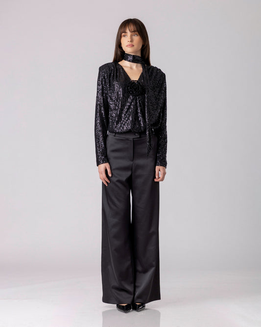 Nocturne Rose Blouse