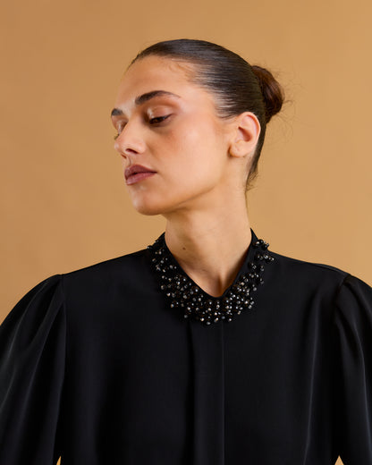 Perluna Noir Blouse