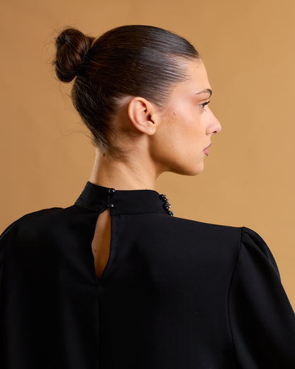 Perluna Noir Blouse