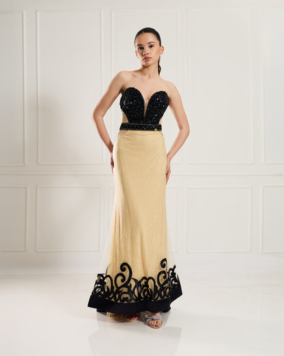 Golden Charisma Gown