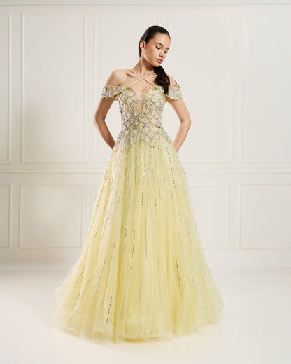 Golden Symphony Gown