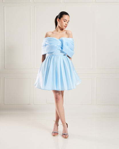 Celeste Off-Shoulder Mini Dress