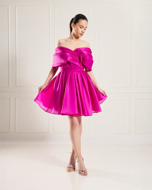 Celeste Off-Shoulder Mini Dress