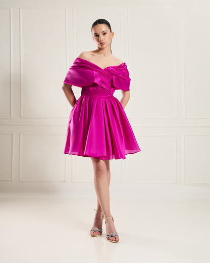 Celeste Off-Shoulder Mini Dress