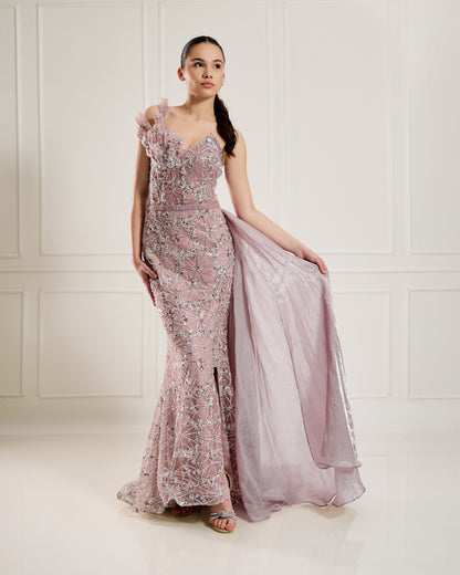 Celestia Embellished Gown