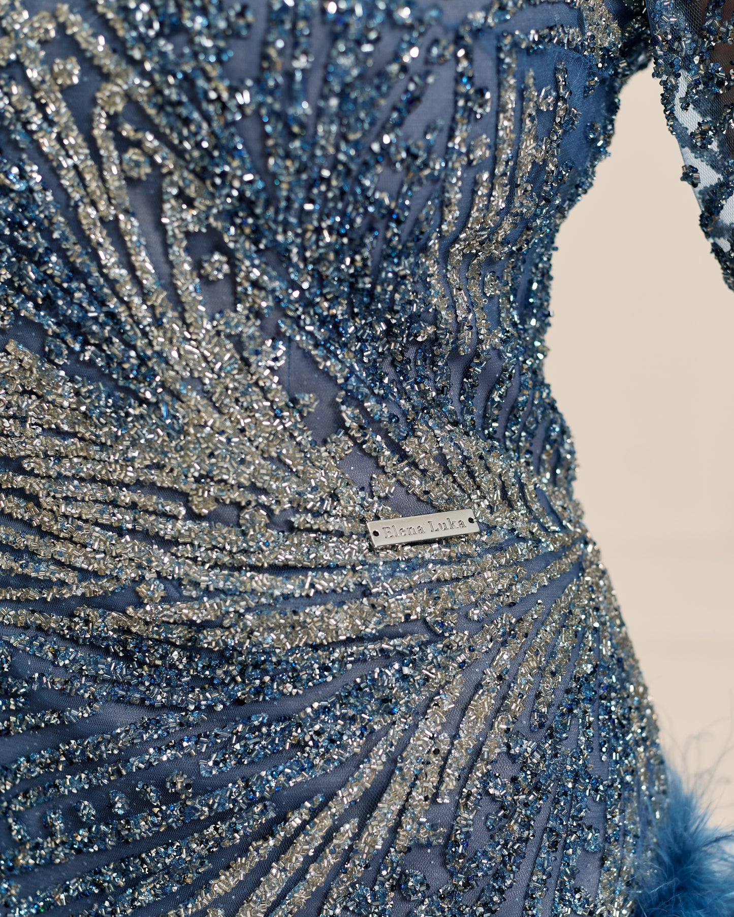 Blue Symphony Gown