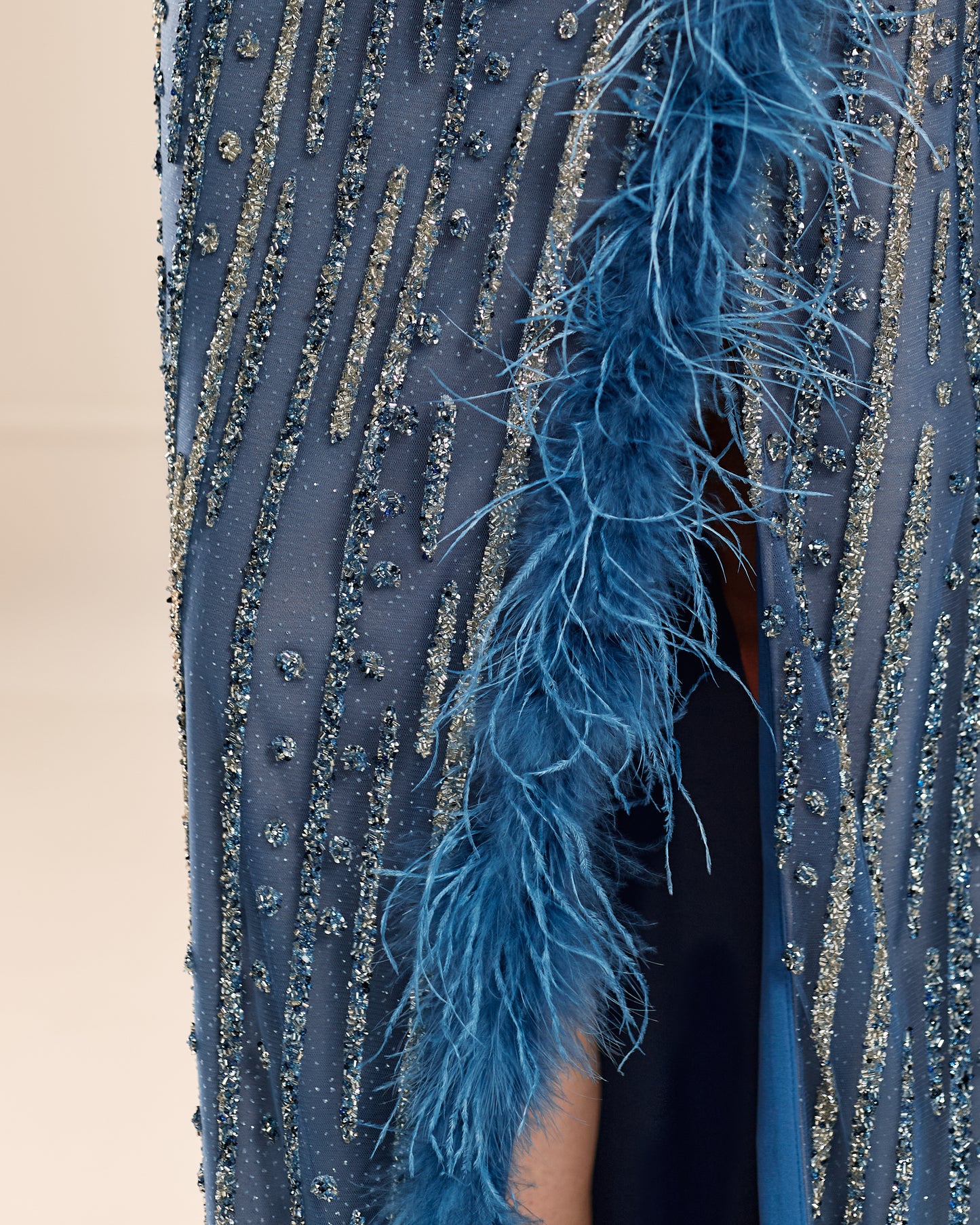 Blue Symphony Gown