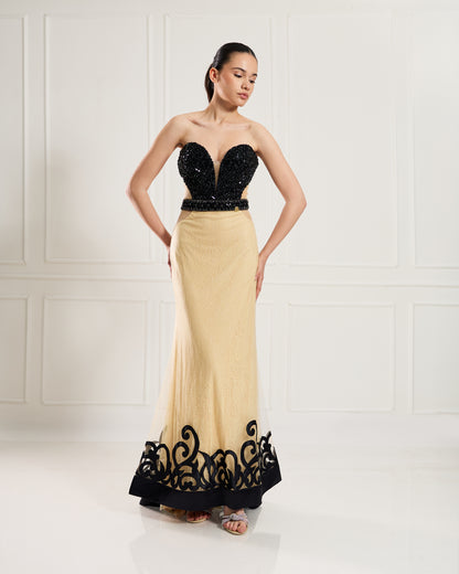 Golden Charisma Gown