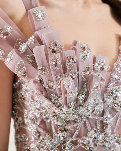 Celestia Embellished Gown
