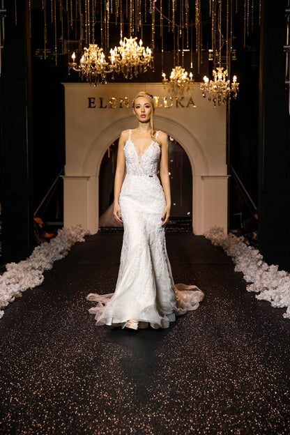 "Luminous Elegance" Gown