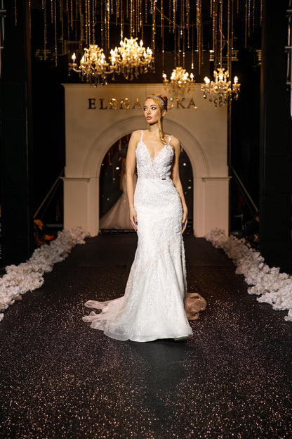 "Luminous Elegance" Gown