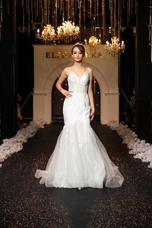 "Glimmering Grace" Gown
