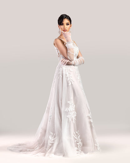 "Luminescent Whisper" Bridal Gown