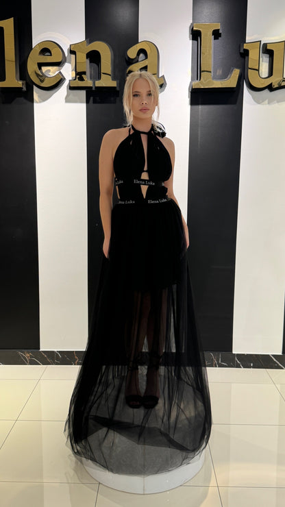 Whisper Gown with Detachable Skirt