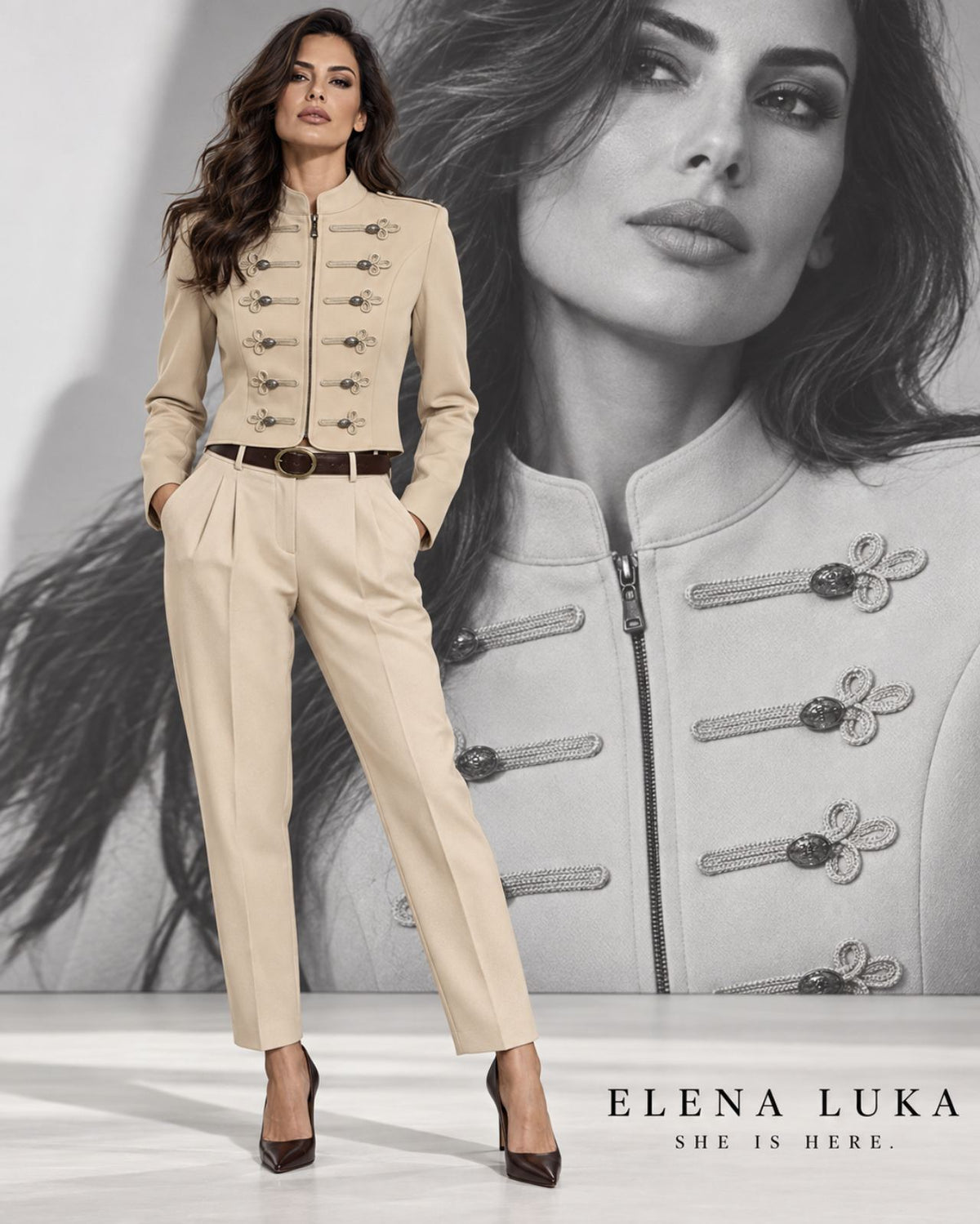 Elena Luka Signature Suit - Napoleon