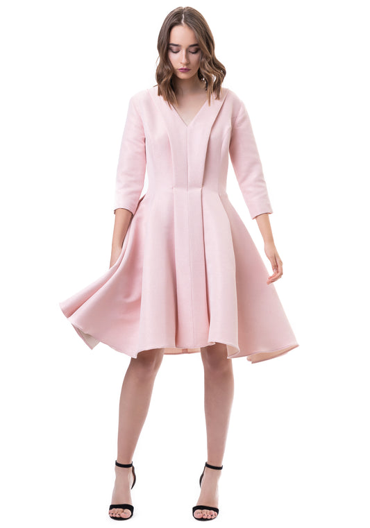 Peony Pink Cocktail Dress