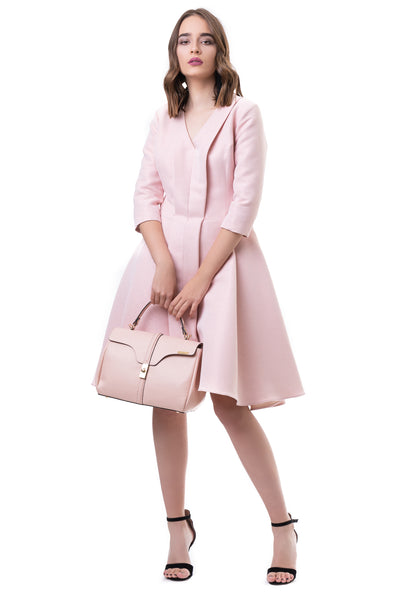 Божур Пинк коктел фустан