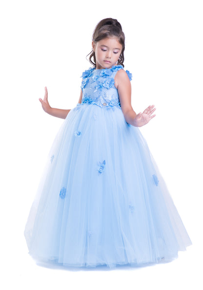 Син фустан од Пепелашка