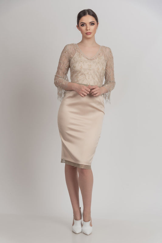 Midi lace dress