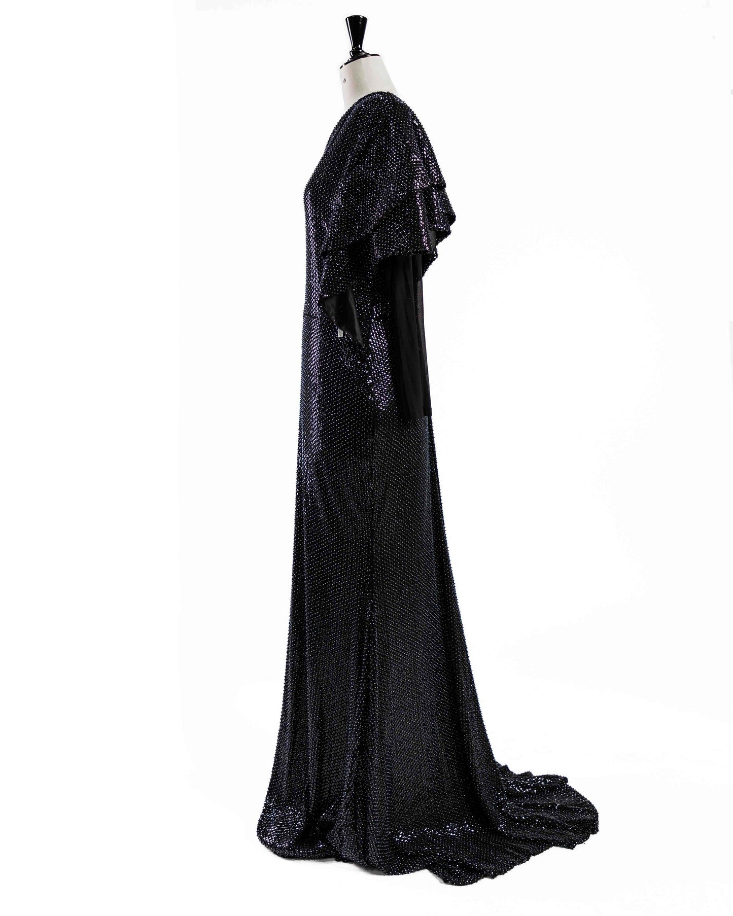 Long one shoulder sparkly dress