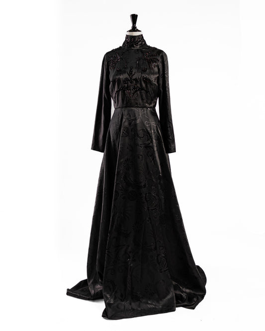 Black long dress
