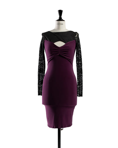 Миди отсечен фустан