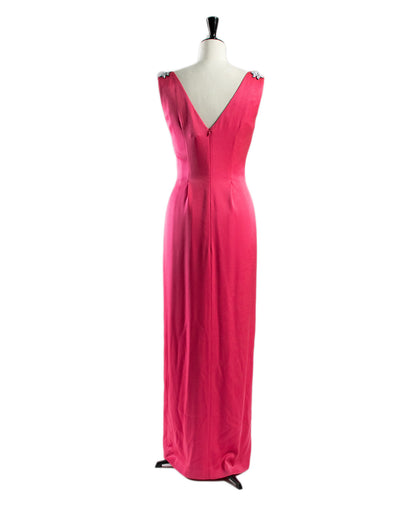 Долг магента фустан