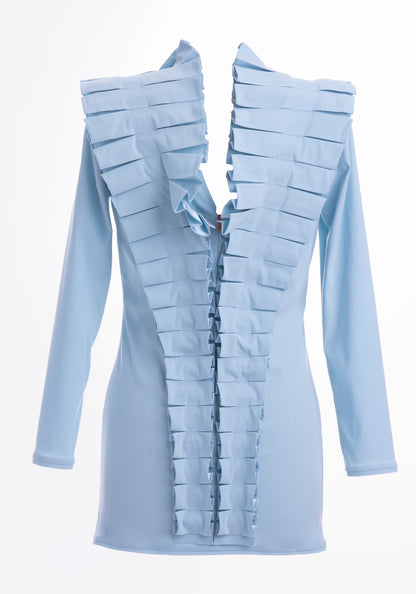 Фустан за забава со долги ракави Flashdance