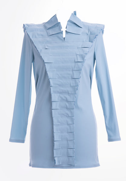 Фустан за забава со долги ракави Flashdance