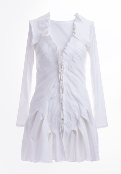 Фустан за забава со долги ракави на Кенеди