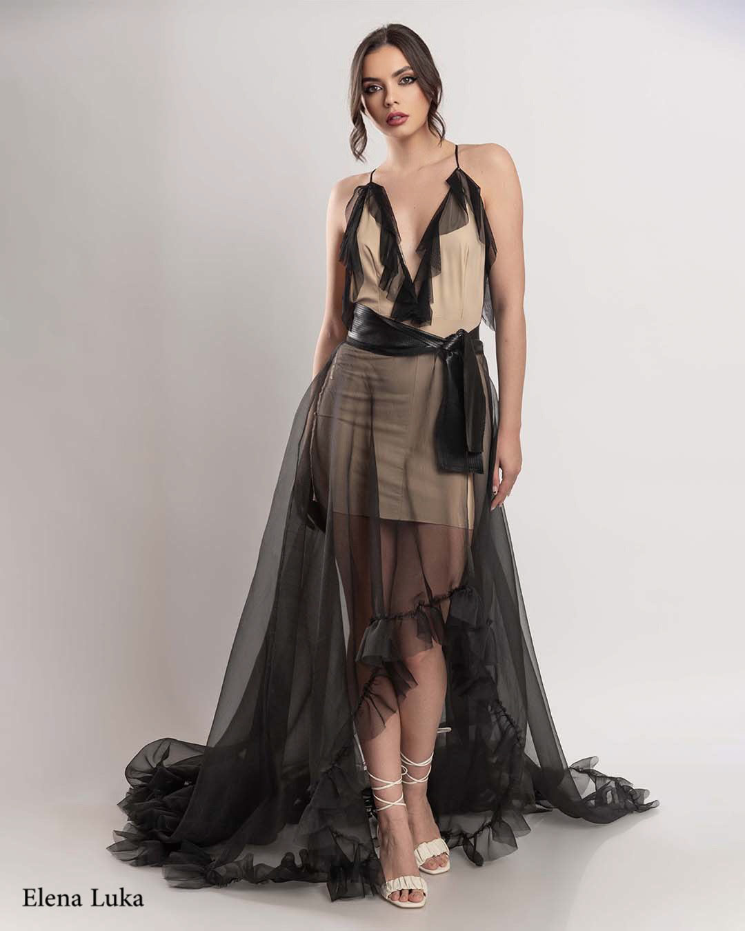 Ruffled dress