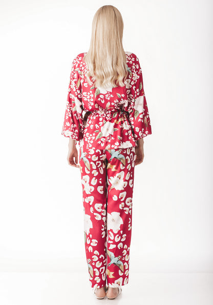 Цветен комплет со потпис