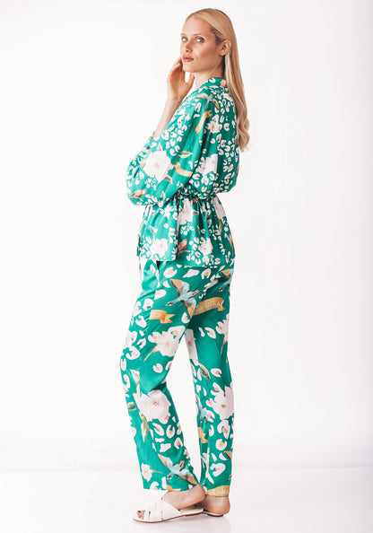 Цветен комплет со потпис