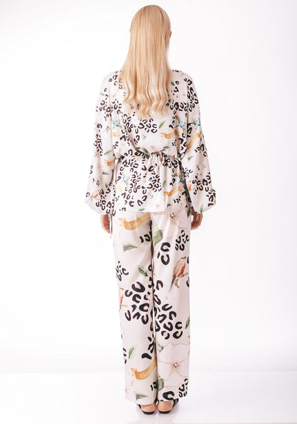 Цветен комплет со потпис