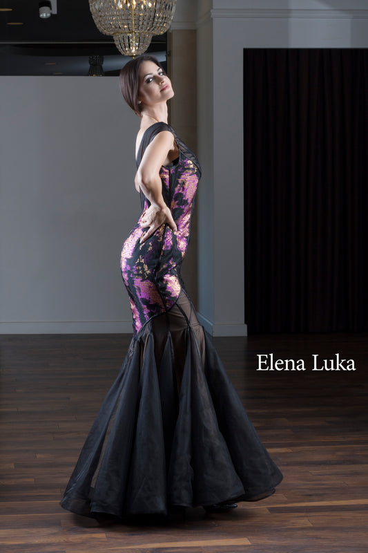 Violet dress